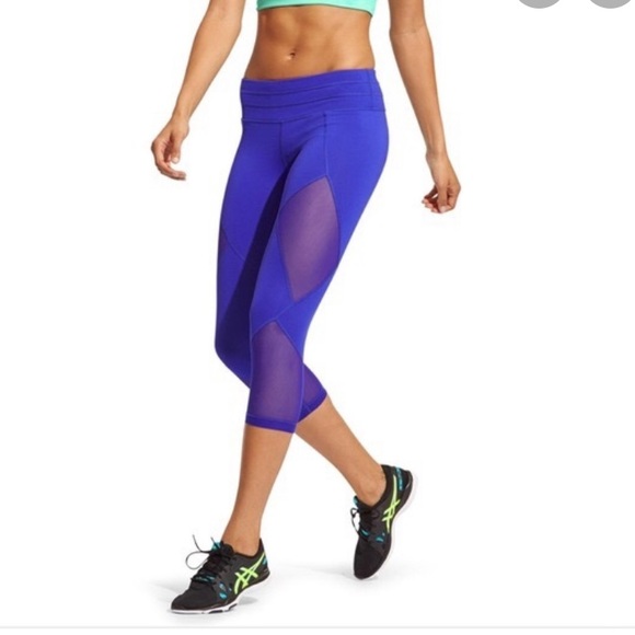 Athleta Pants - Athleta mesh sonar capri